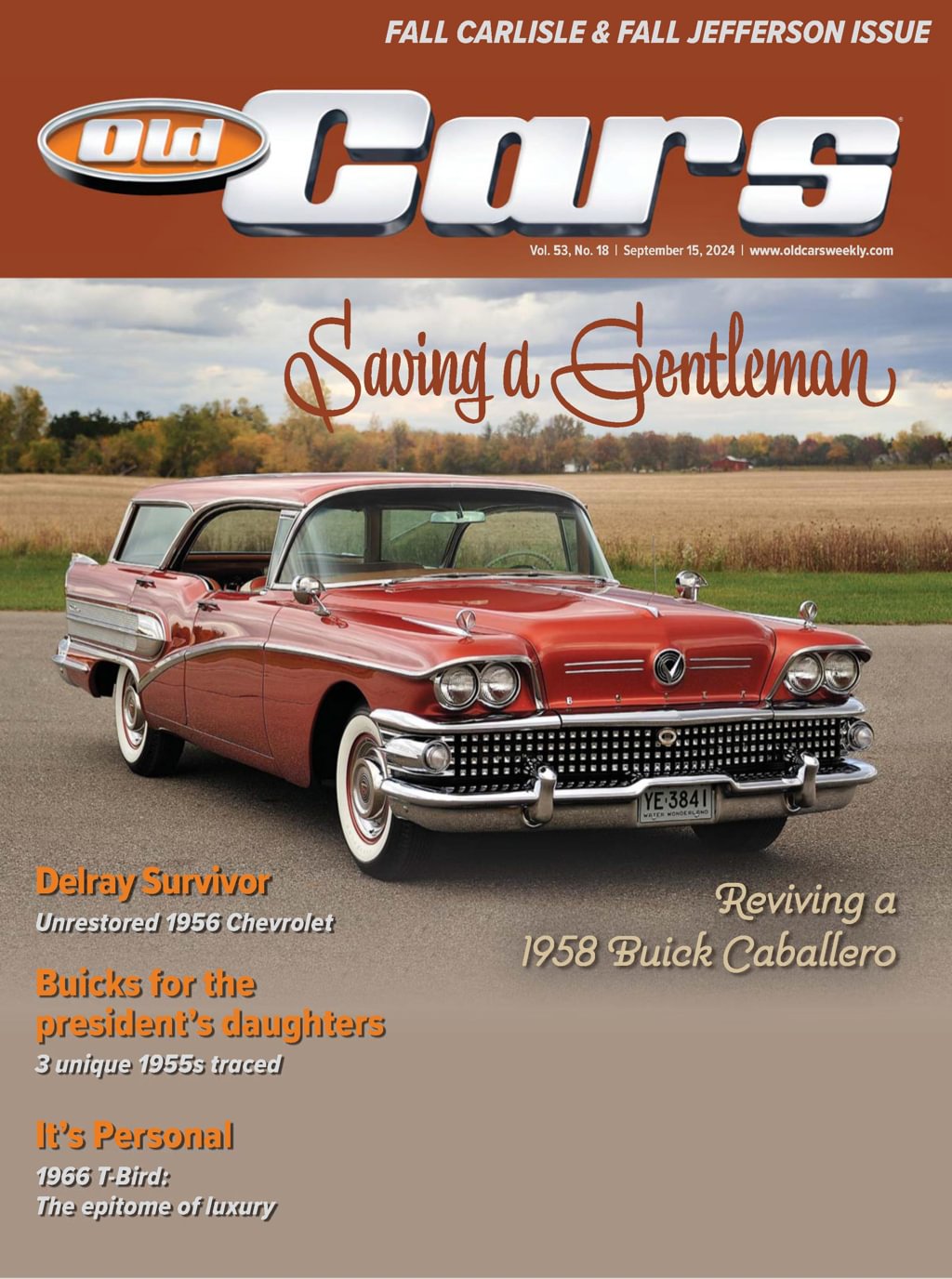 Old-Cars September 15, 2024 Issue Cover