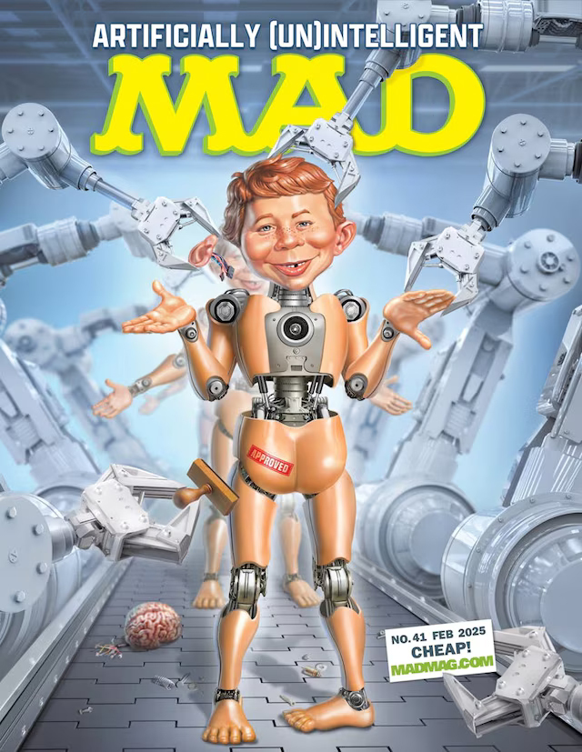 Mad-Magazine February 01, 2025 Issue Cover