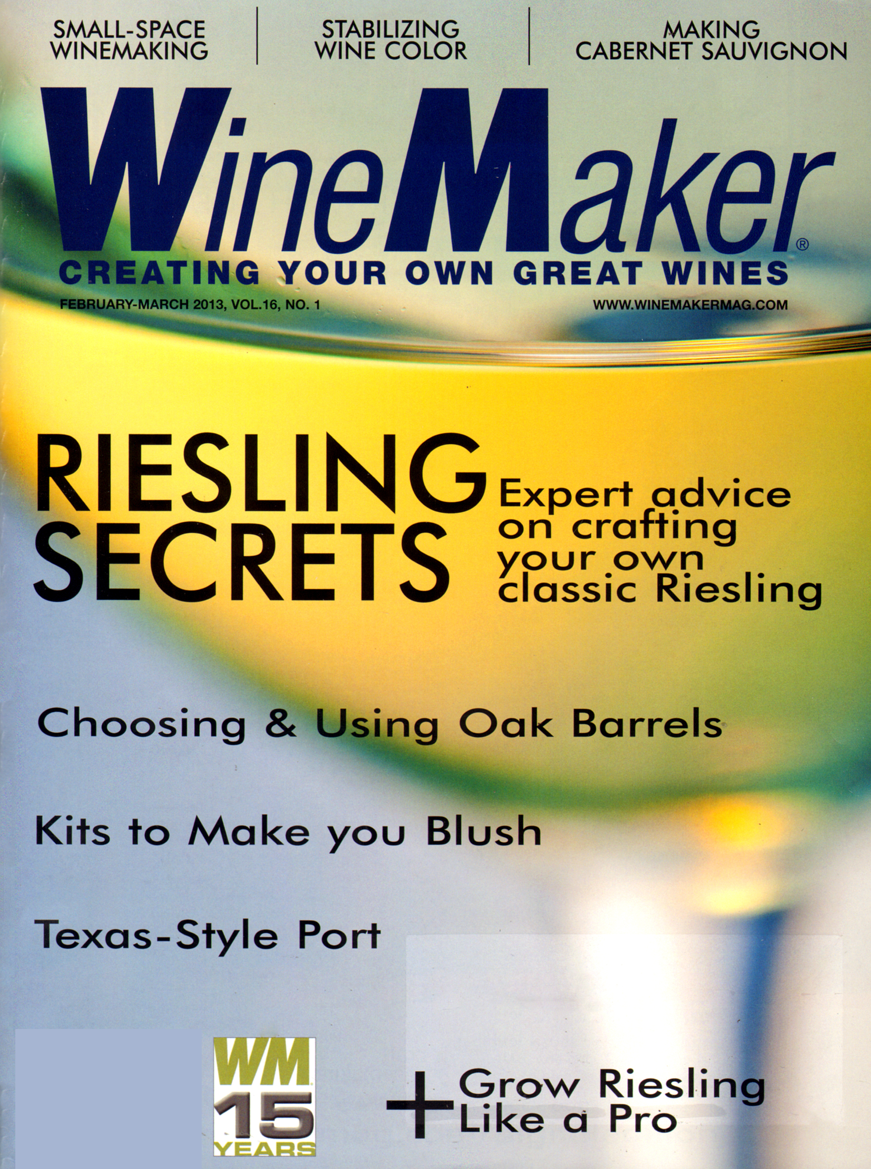 winemaker February 01, 2013 Issue Cover