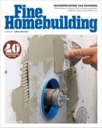 Fine-Homebuilding April 01, 2021 Issue Cover
