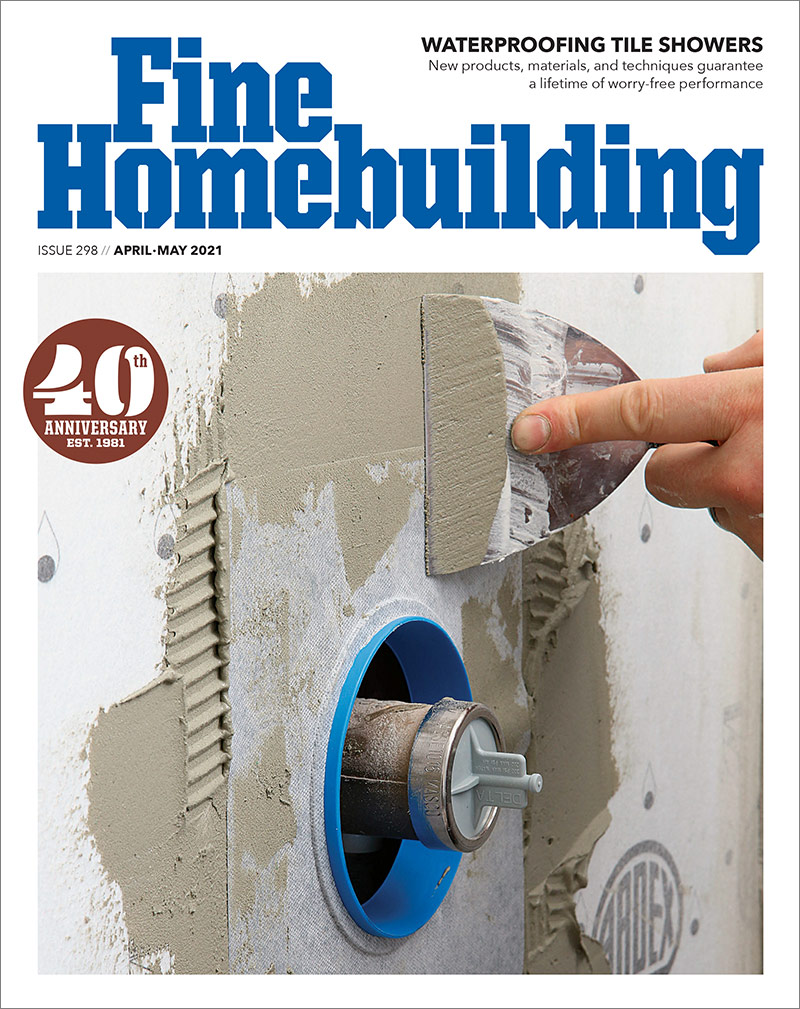 Fine-Homebuilding April 01, 2021 Issue Cover