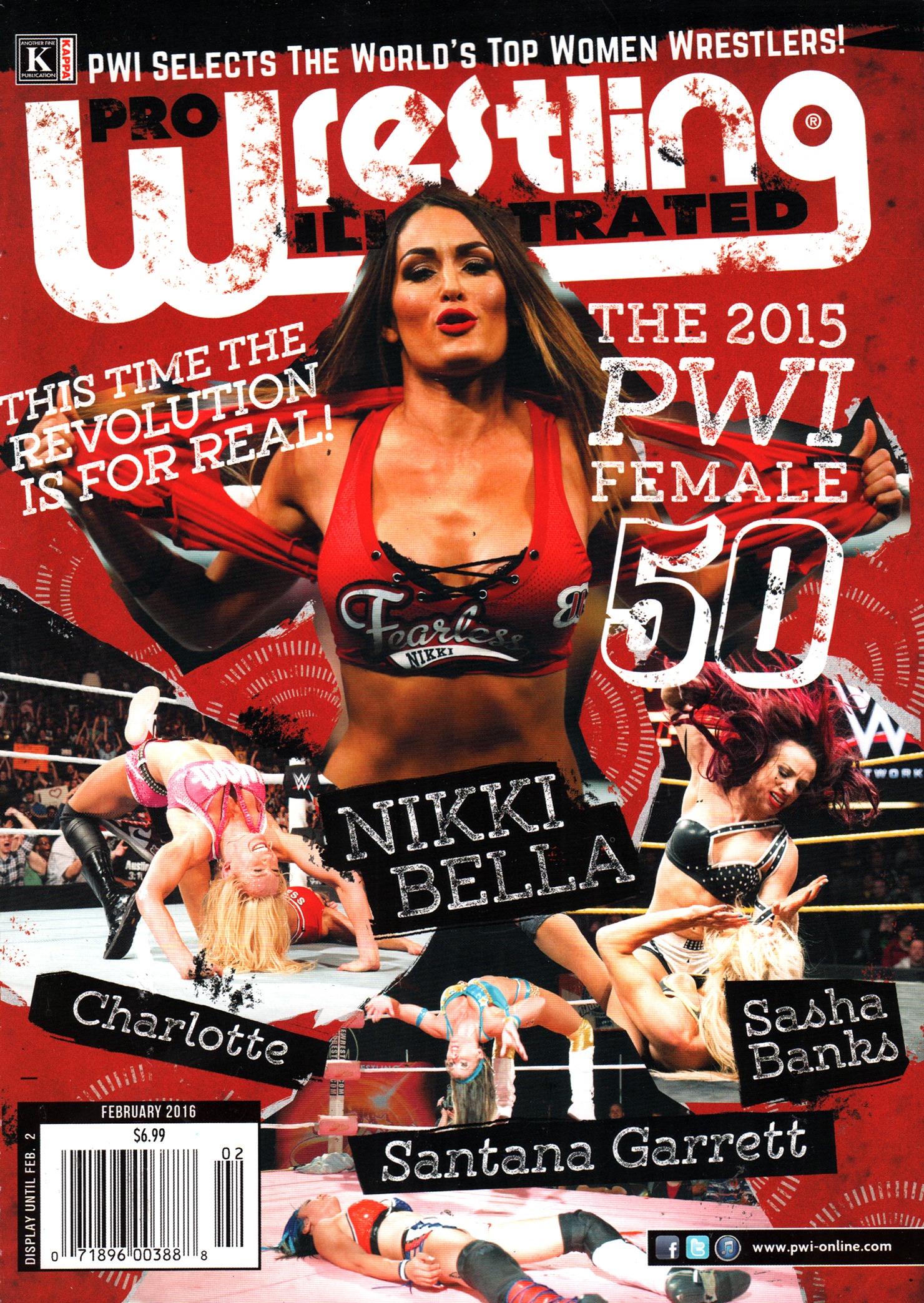 Pro-Wrestling-Illustrated February 01, 2016 Issue Cover