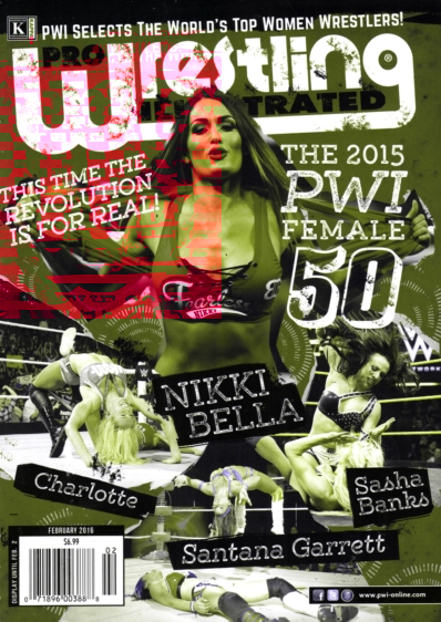 Pro Wrestling Illustrated February 01, 2016 Issue Cover