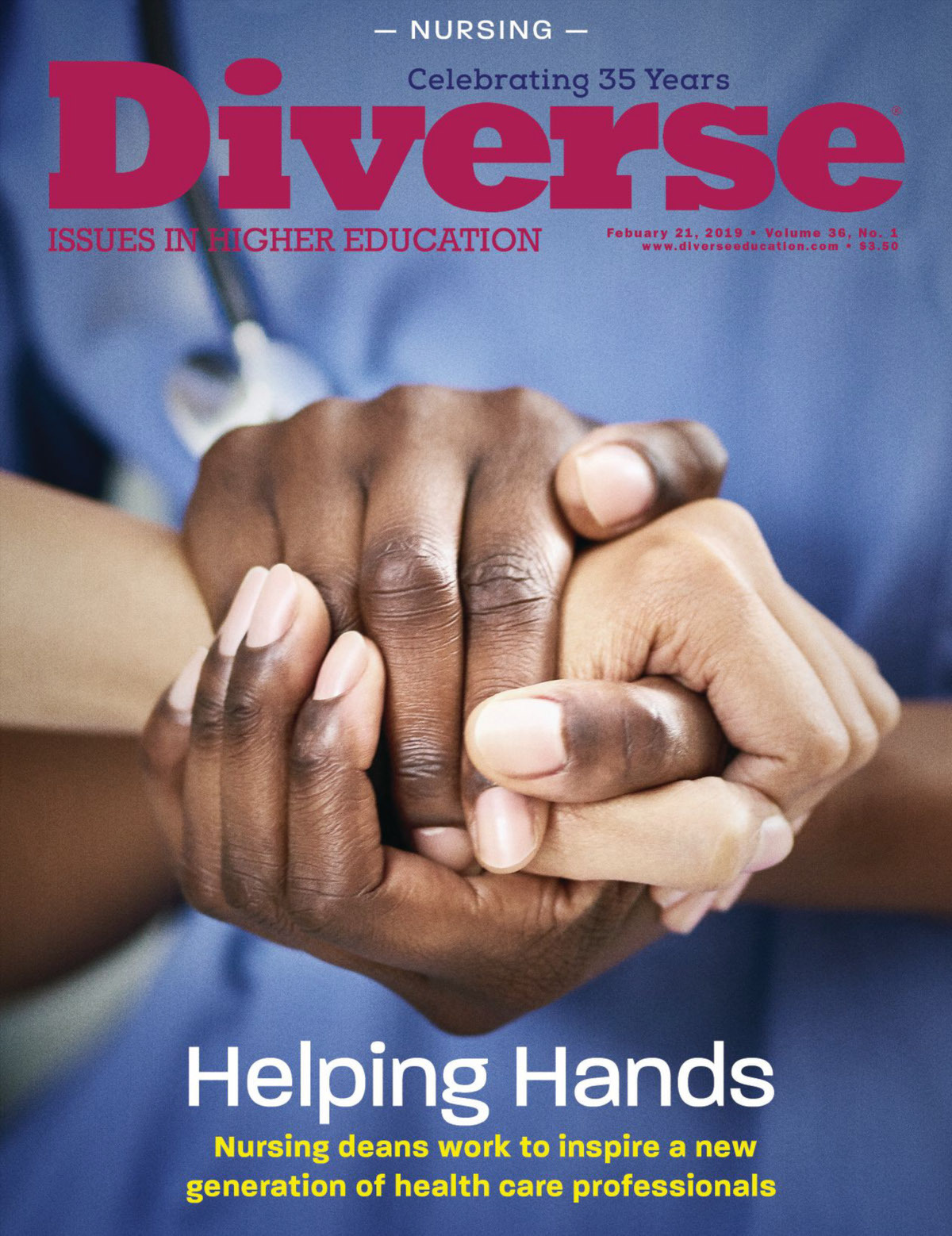 Diverse-Issues-In-Higher-Education February 21, 2019 Issue Cover