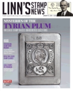 Linns-Stamp-News-Weekly January 21, 2019 Issue Cover