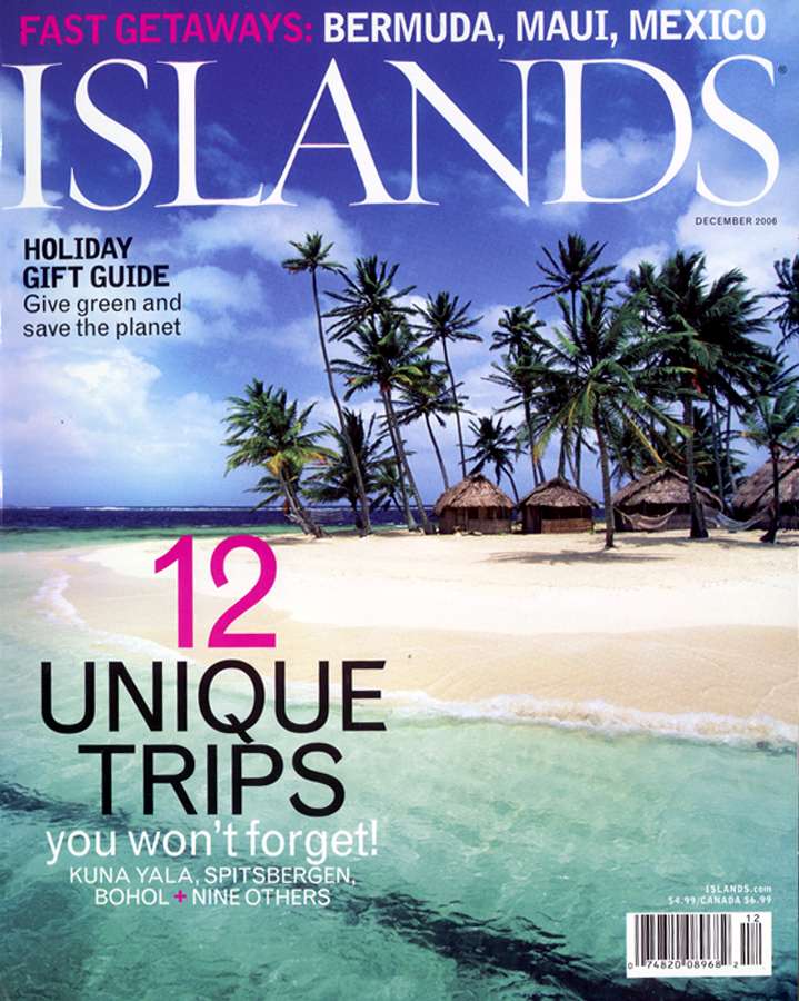 Islands December 01, 2006 Issue Cover