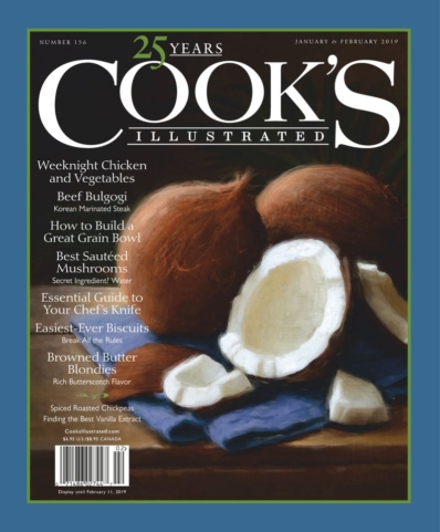 Cook's Illustrated January 01, 2019 Issue Cover