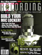 Recording-Magazine October 01, 2015 Issue Cover