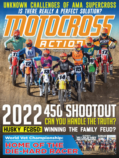 Motocross-Action February 01, 2022 Issue Cover