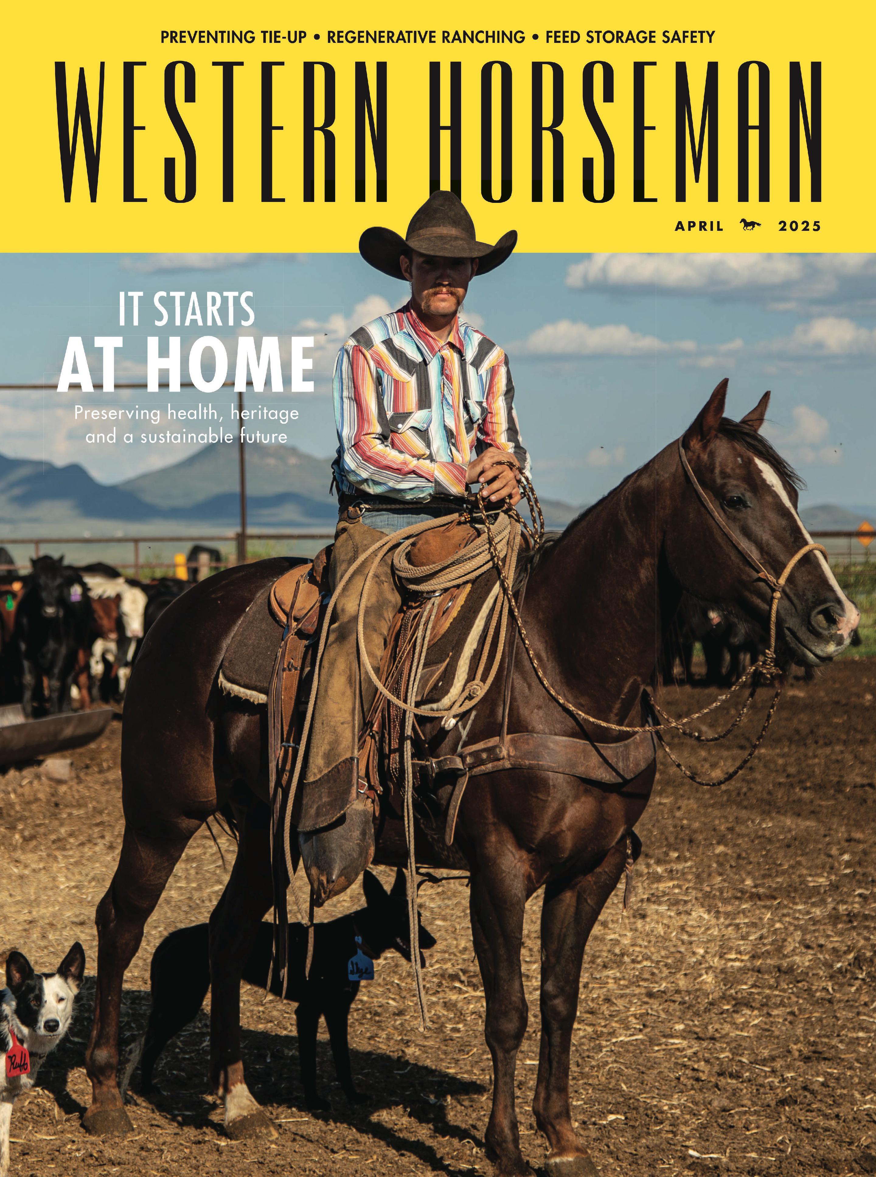 Western-Horseman April 01, 2025 Issue Cover