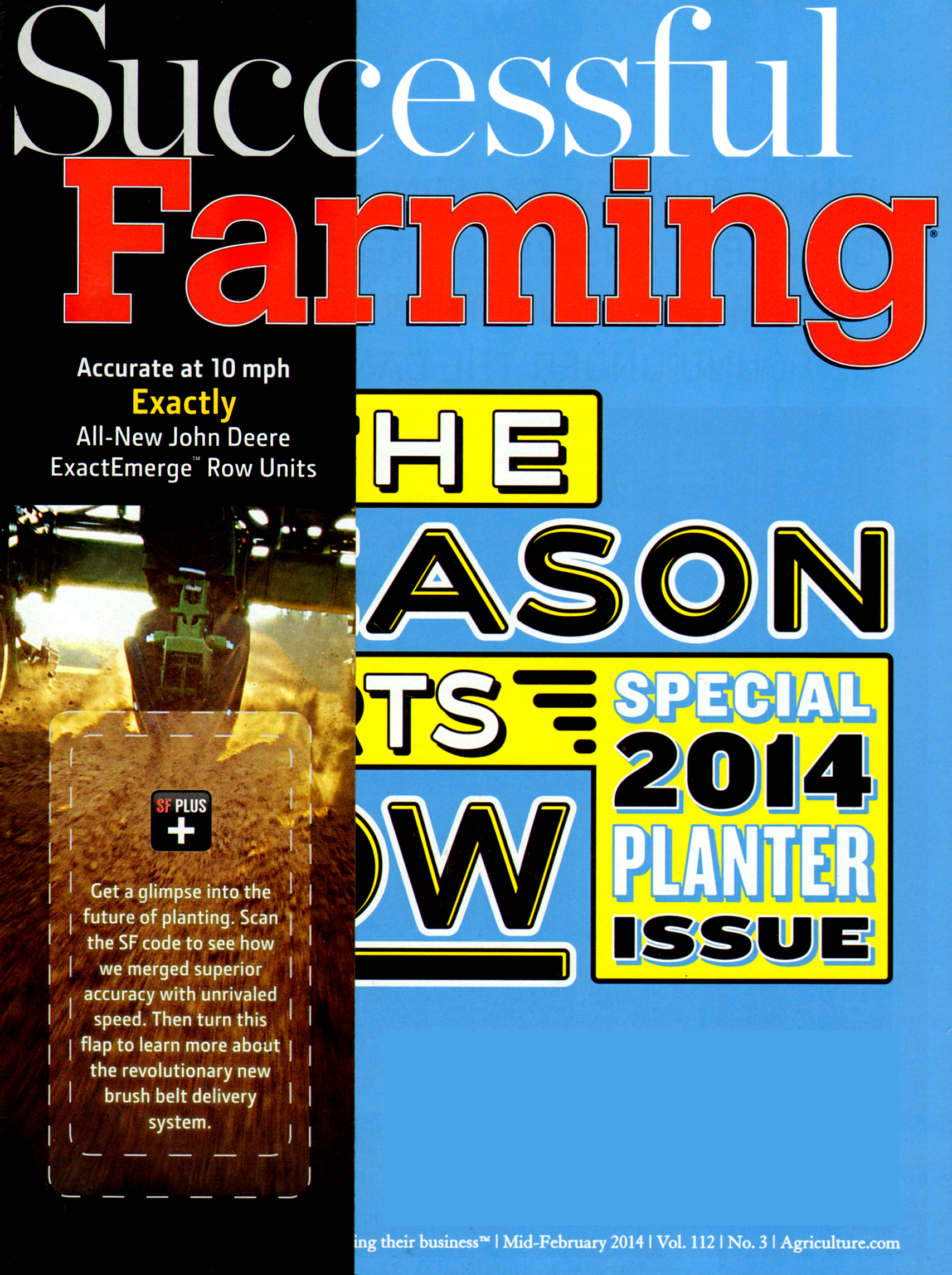 Successful-Farming February 15, 2014 Issue Cover