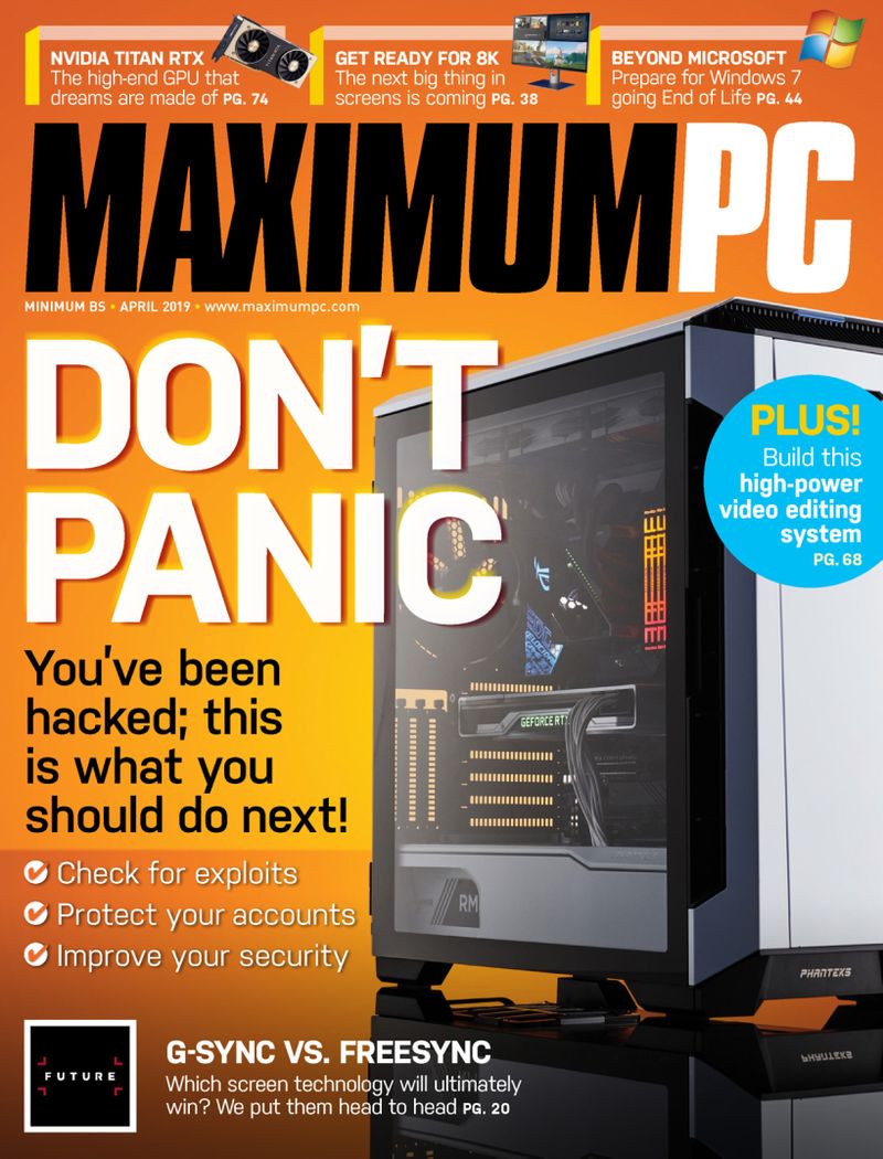 Maximum-PC April 01, 2019 Issue Cover