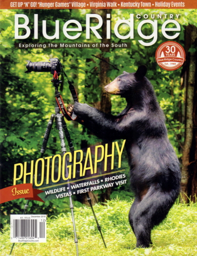 Blue Ridge Country December 01, 2018 Issue Cover