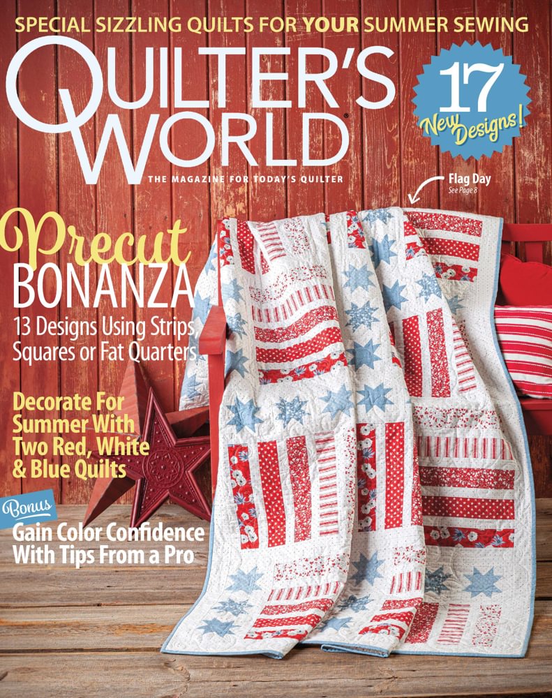 Quilters-World June 01, 2024 Issue Cover