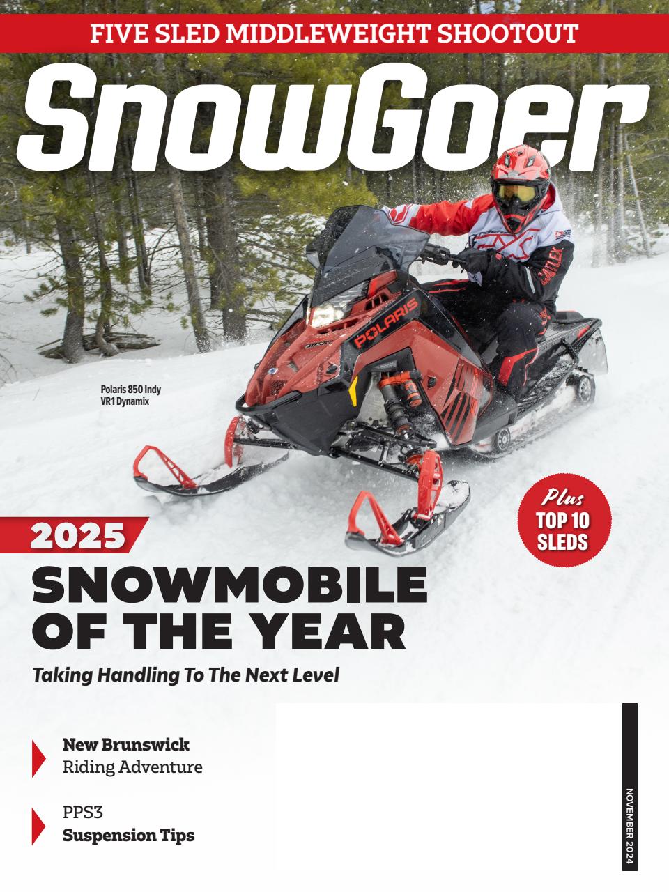 Snow-Goer November 01, 2024 Issue Cover