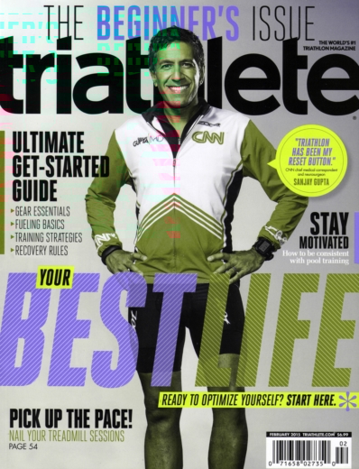 Triathlete February 01, 2015 Issue Cover