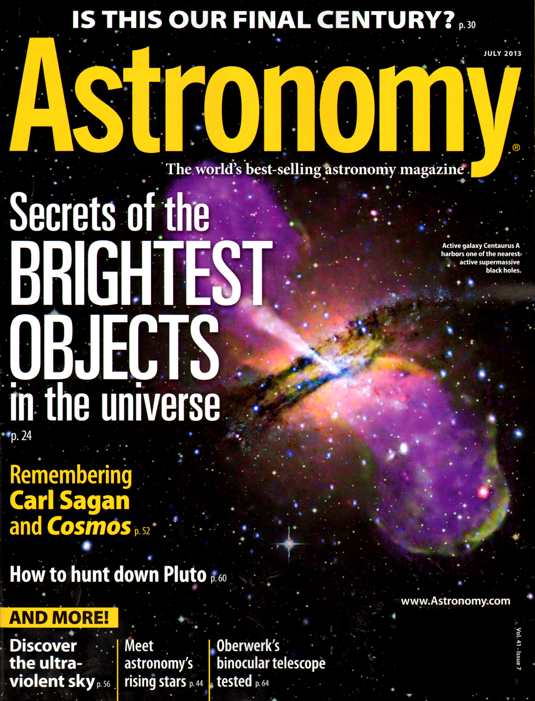Astronomy July 01, 2013 Issue Cover