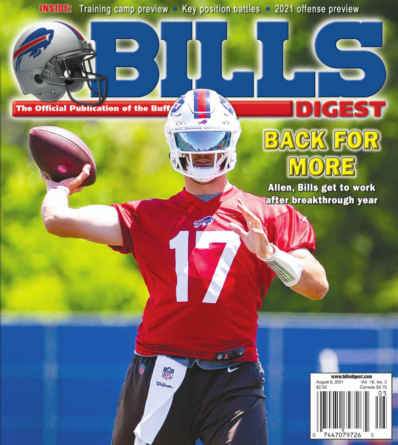Bills-Digest August 08, 2021 Issue Cover
