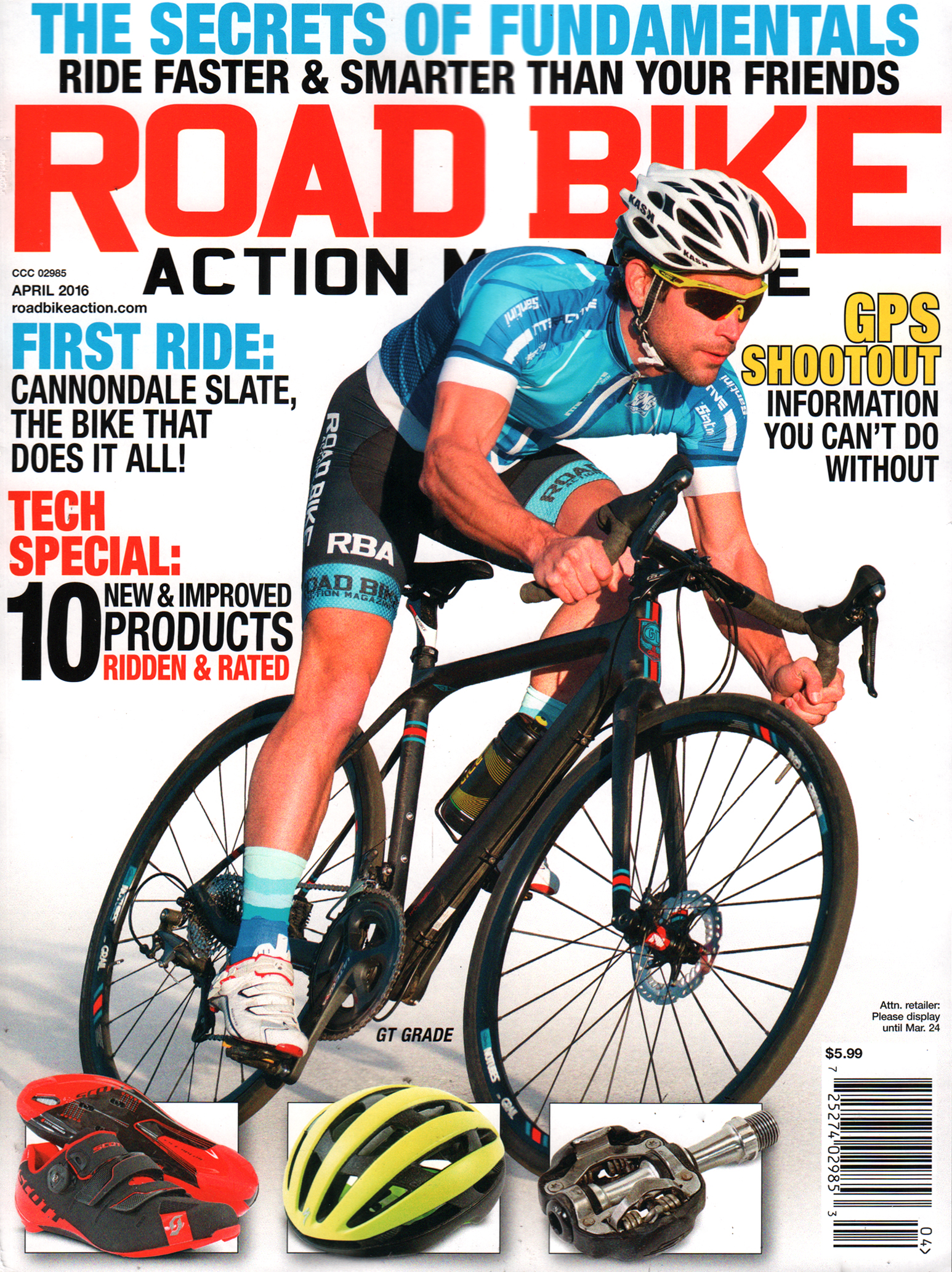 Road-Bike-Action April 01, 2016 Issue Cover
