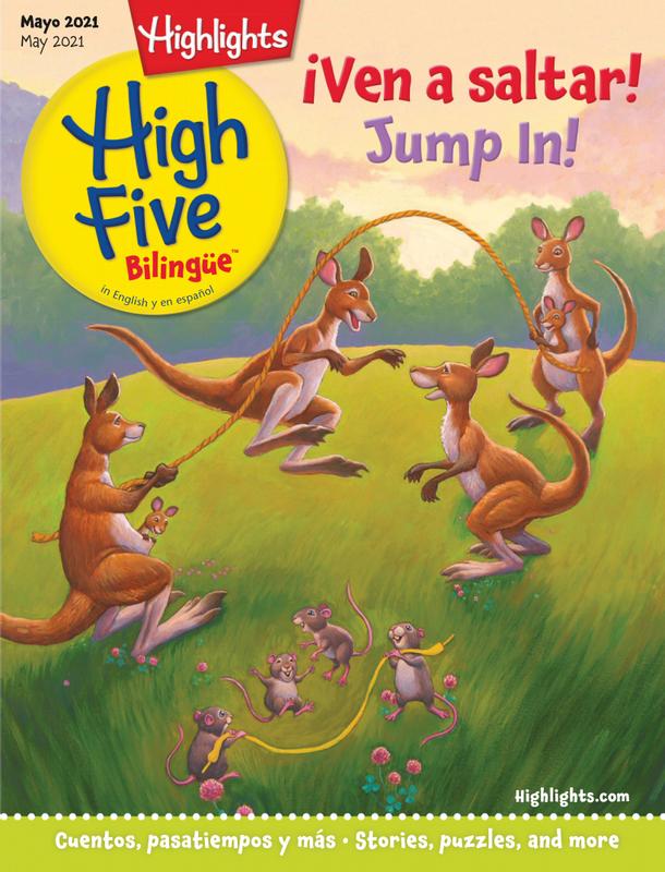 Highlights-High-Five-Bilingue May 01, 2021 Issue Cover
