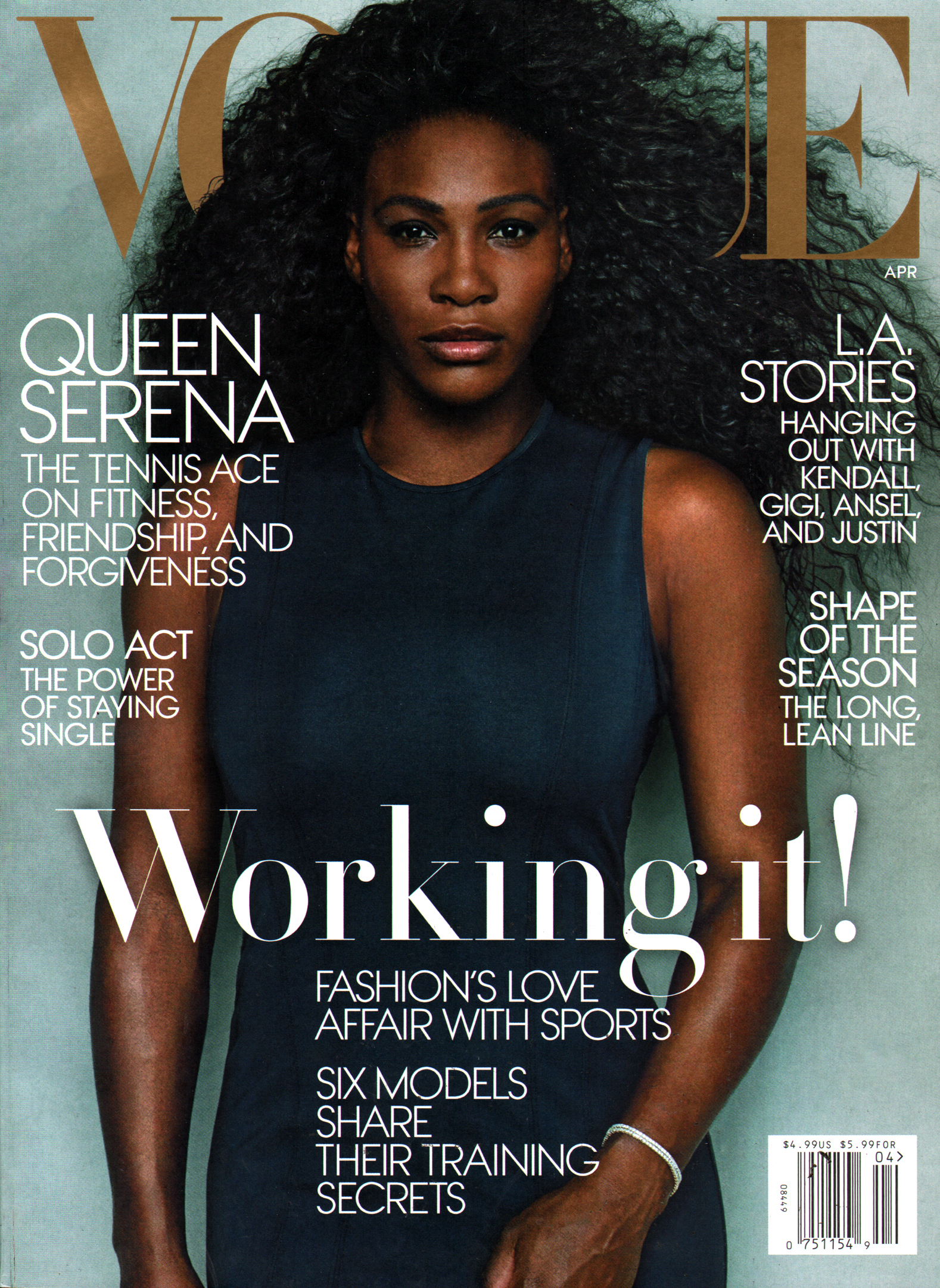 vogue April 01, 2015 Issue Cover