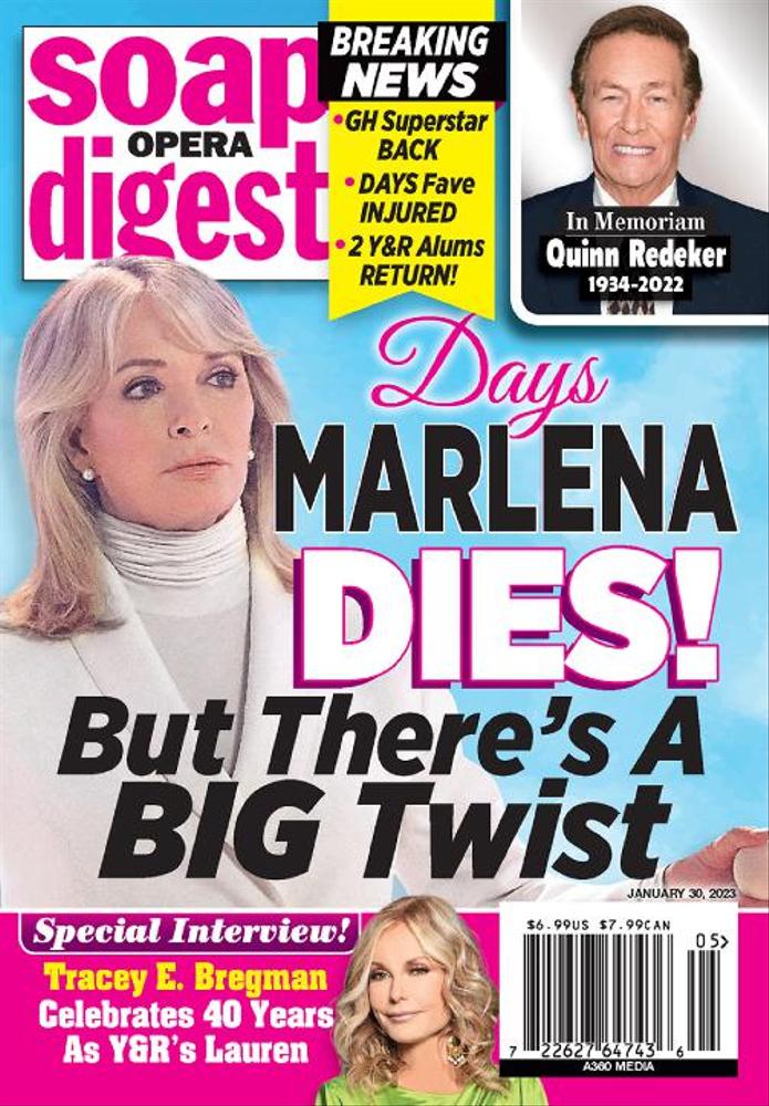 Soap-Opera-Digest January 30, 2023 Issue Cover