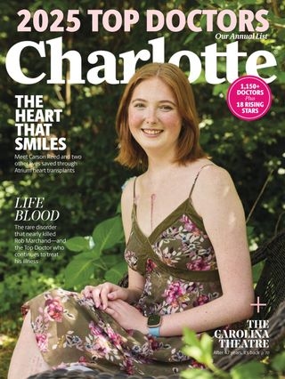 Charlotte Magazine July 01, 2025 Issue Cover