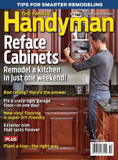 The-Family-Handyman October 01, 2013 Issue Cover