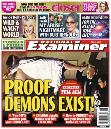 National Examiner July 13, 2026 Issue Cover