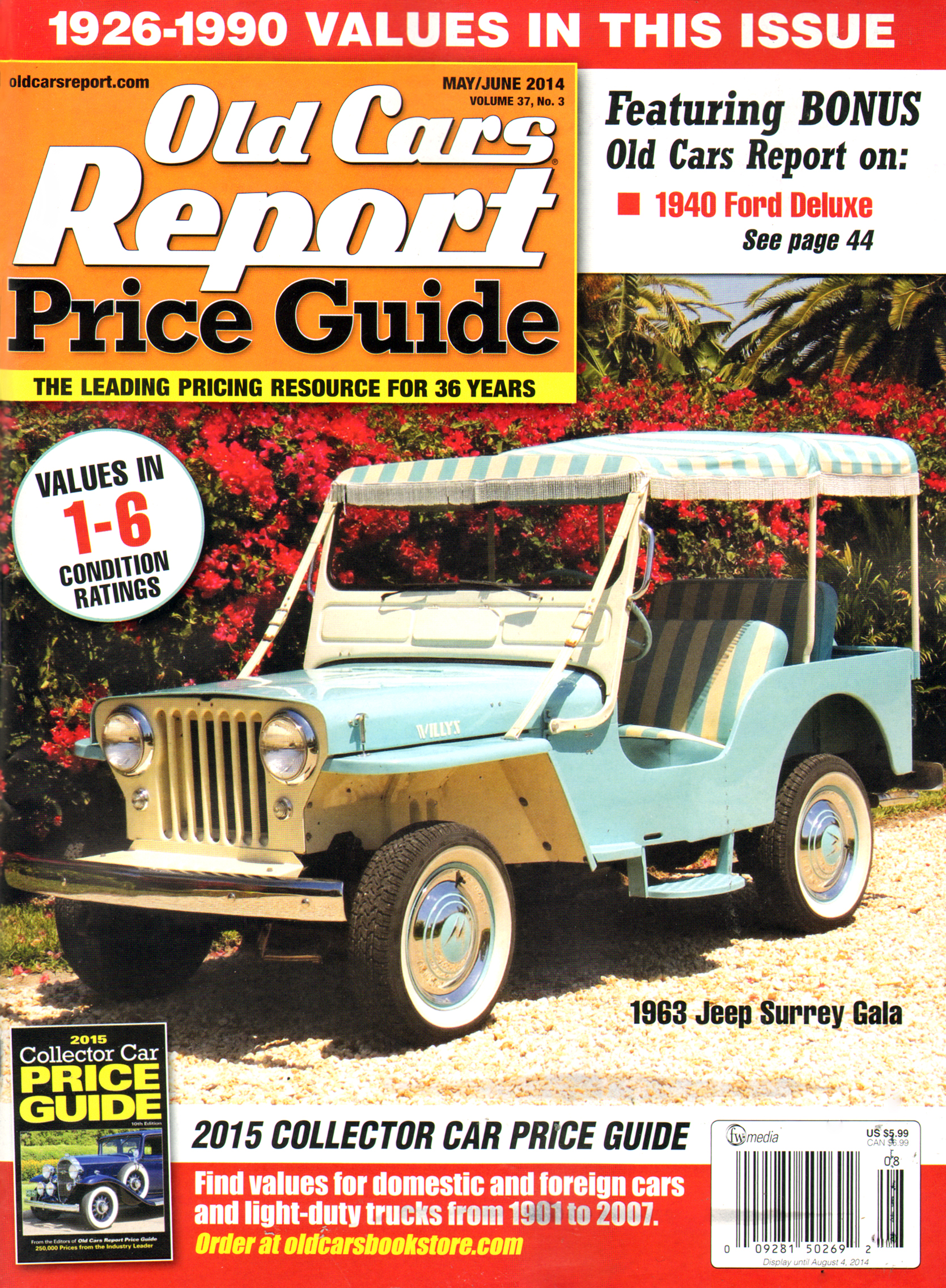 Old-Cars-Report-Price-Guide May 01, 2014 Issue Cover