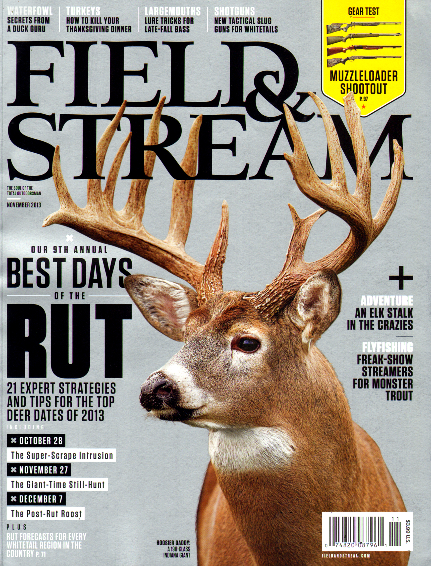 field-and-stream November 01, 2013 Issue Cover