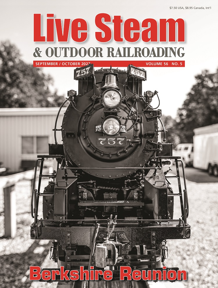 Live-Steam-and-Railroading September 01, 2022 Issue Cover
