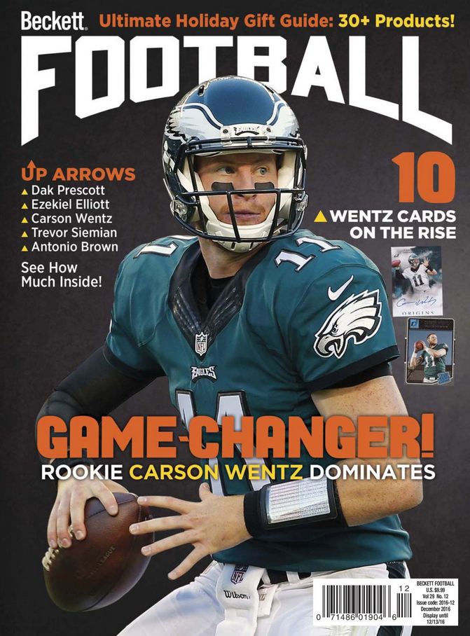 Beckett-Football December 01, 2016 Issue Cover