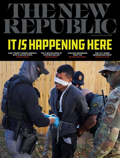 The New Republic January 01, 2026 Issue Cover