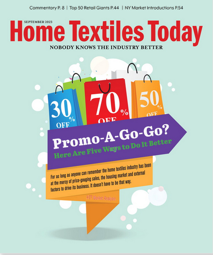 Home-Textiles-Today September 01, 2023 Issue Cover