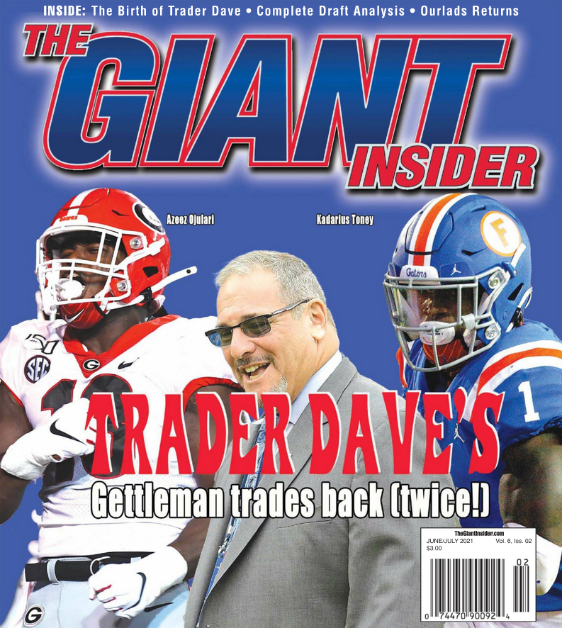 Giants-Insider June 01, 2021 Issue Cover