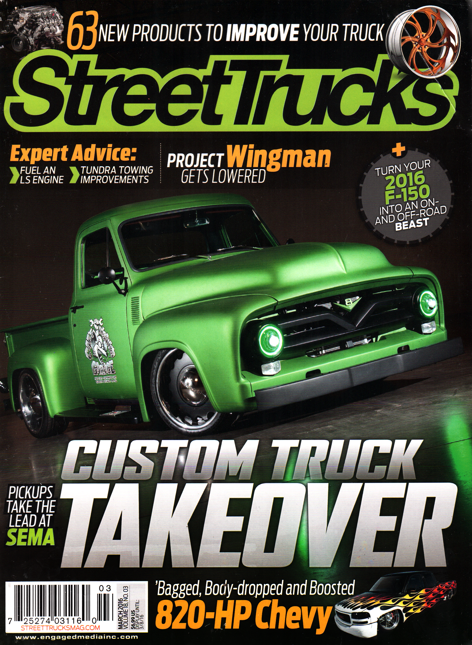 Street-Trucks March 01, 2016 Issue Cover