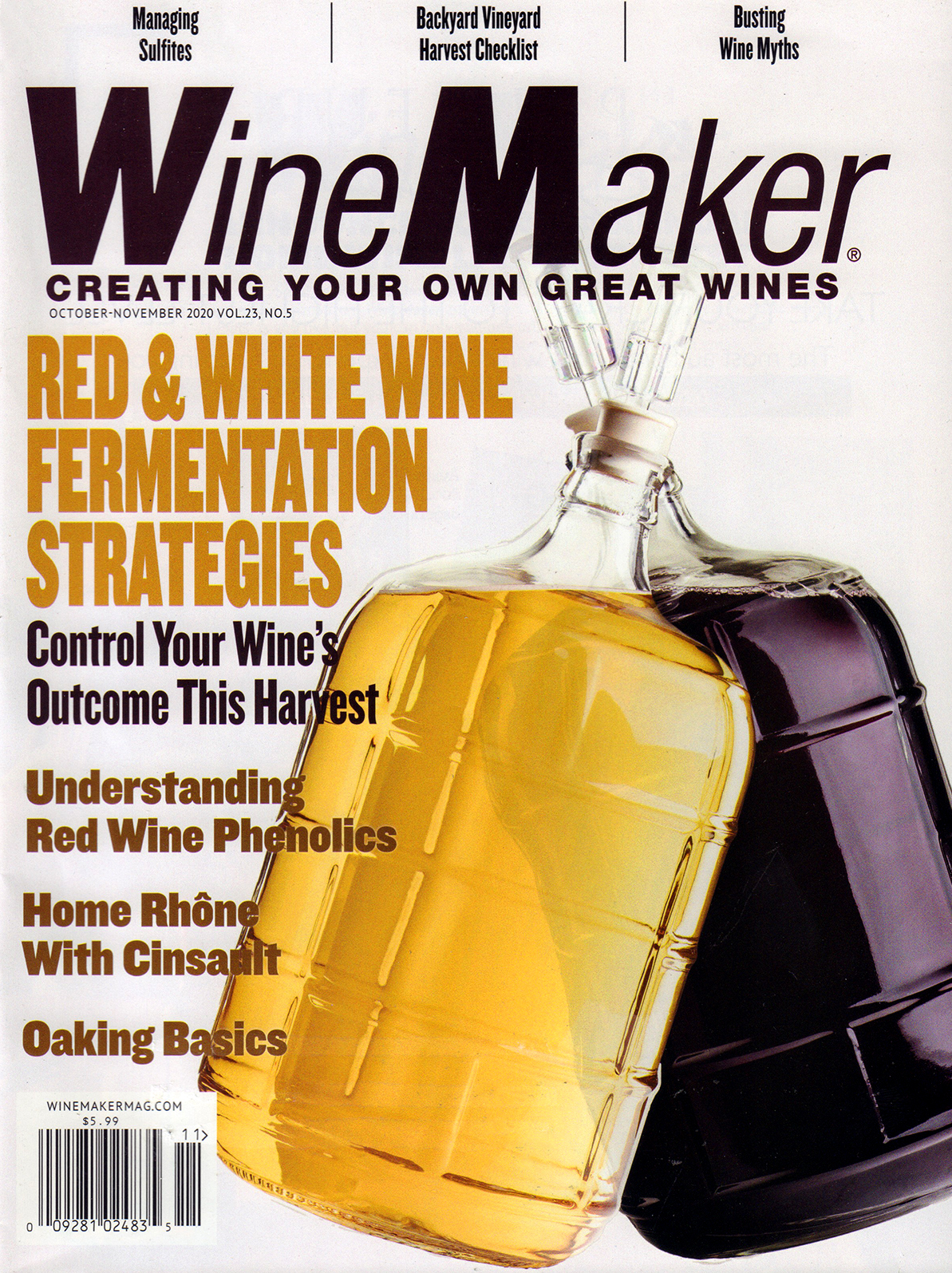 Winemaker October 01, 2020 Issue Cover