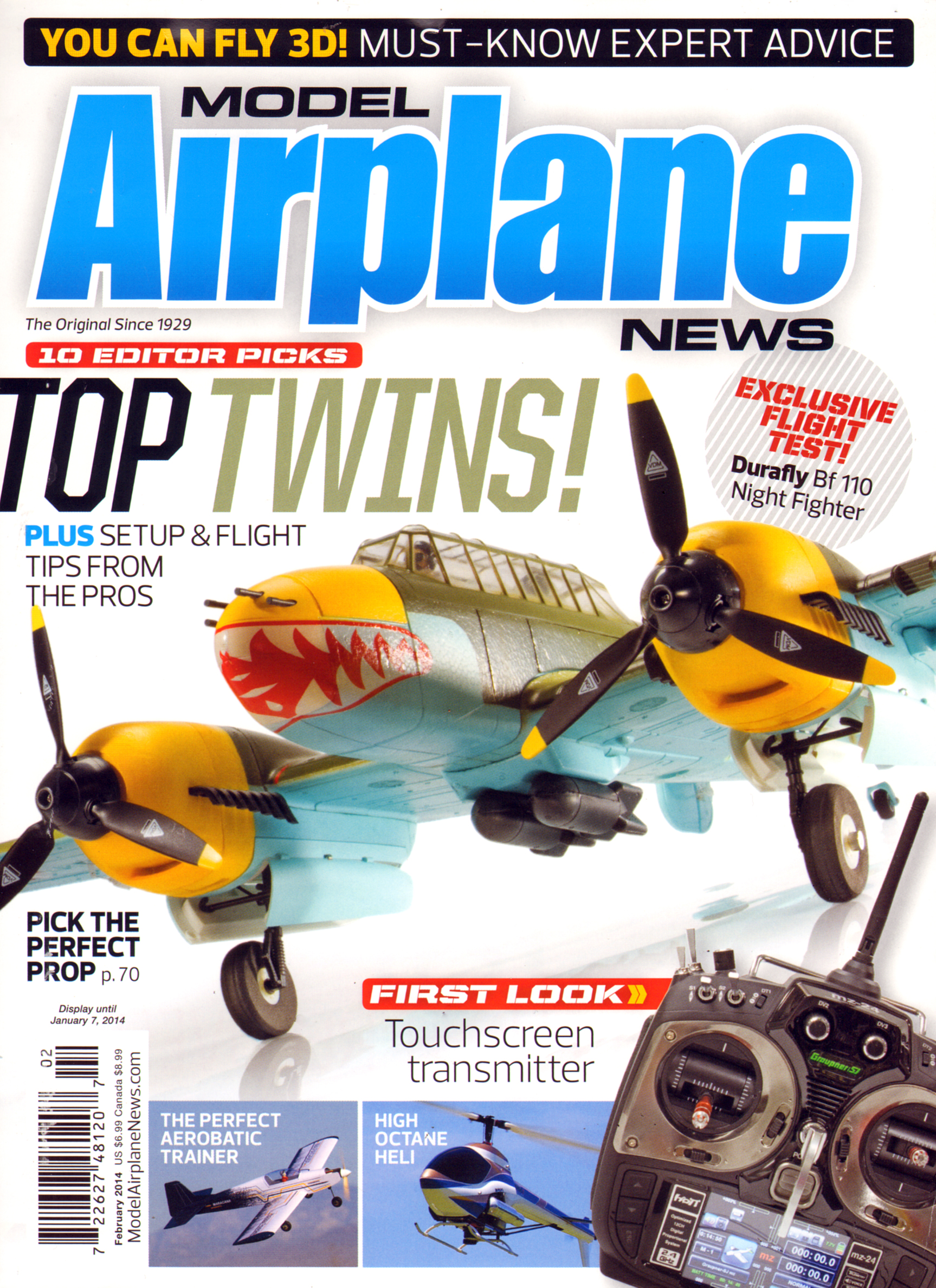 Model-Airplane-News February 01, 2014 Issue Cover