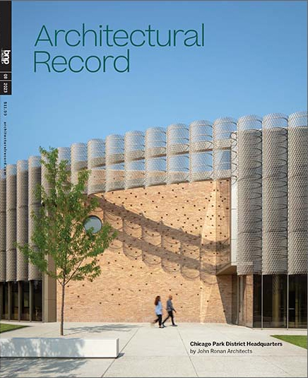 Architectural-Record August 01, 2023 Issue Cover