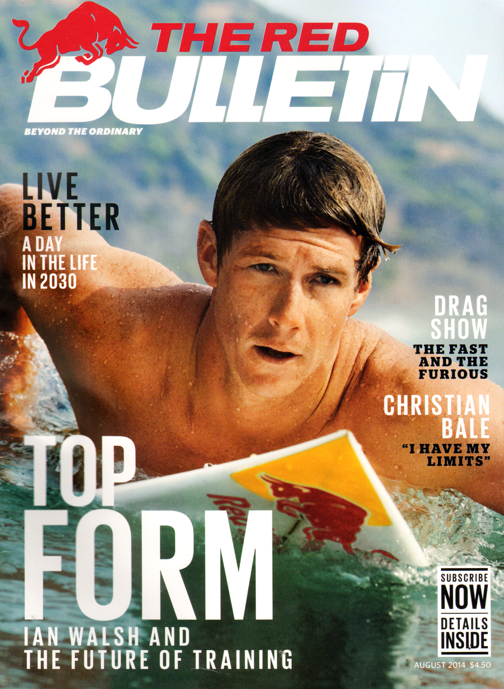 The-Red-Bulletin August 01, 2014 Issue Cover