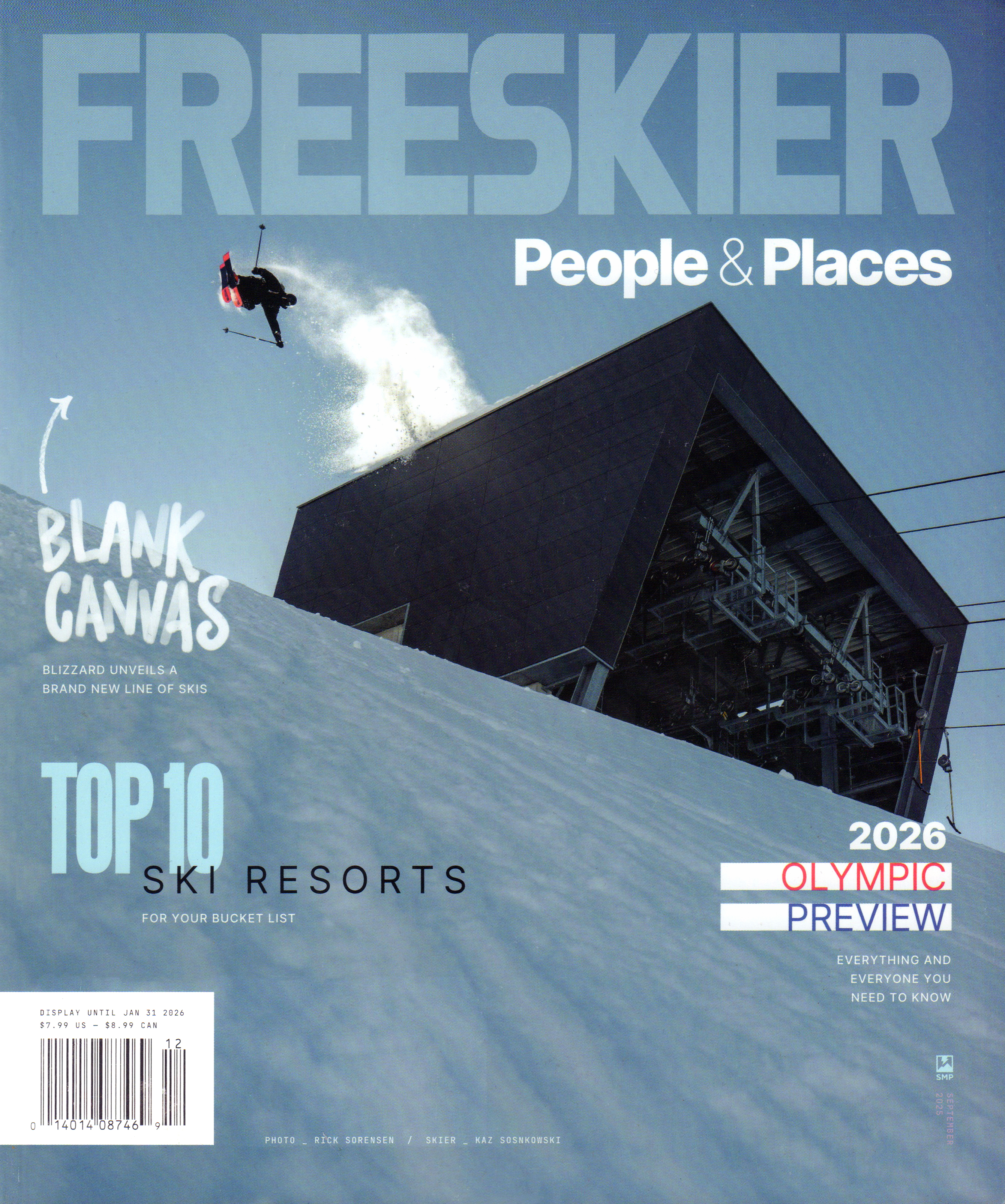 Freeskier December 01, 2025 Issue Cover