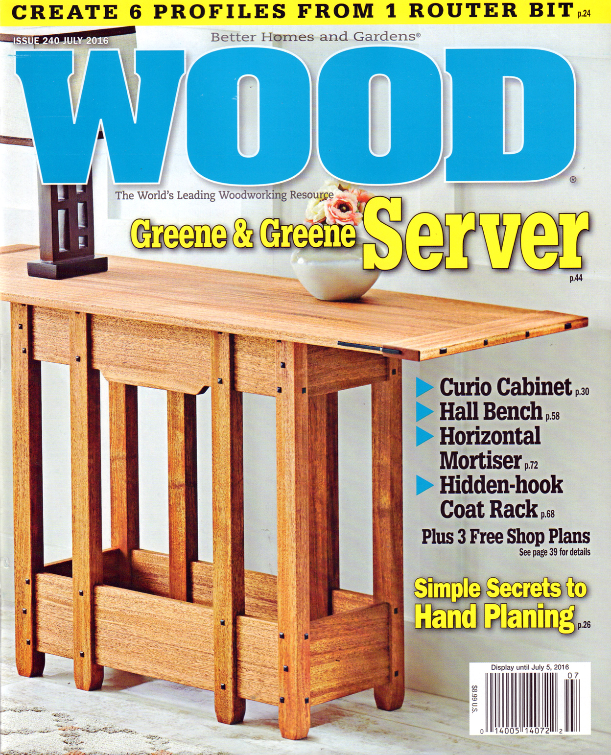 Wood July 01, 2016 Issue Cover