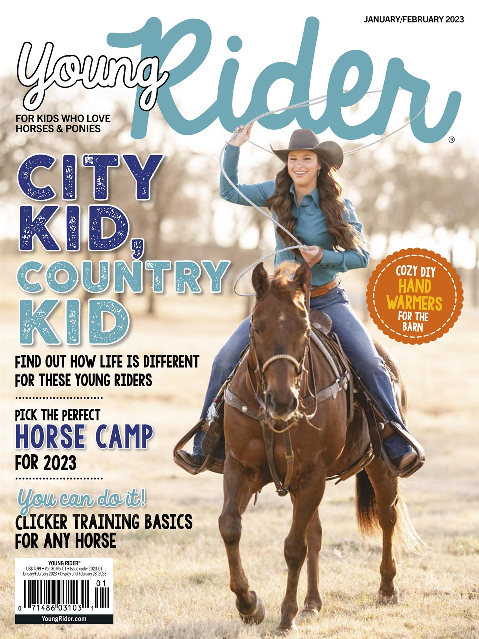 Young-Rider January 01, 2023 Issue Cover