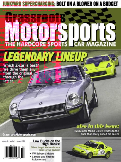Grassroots Motorsports February 01, 2018 Issue Cover