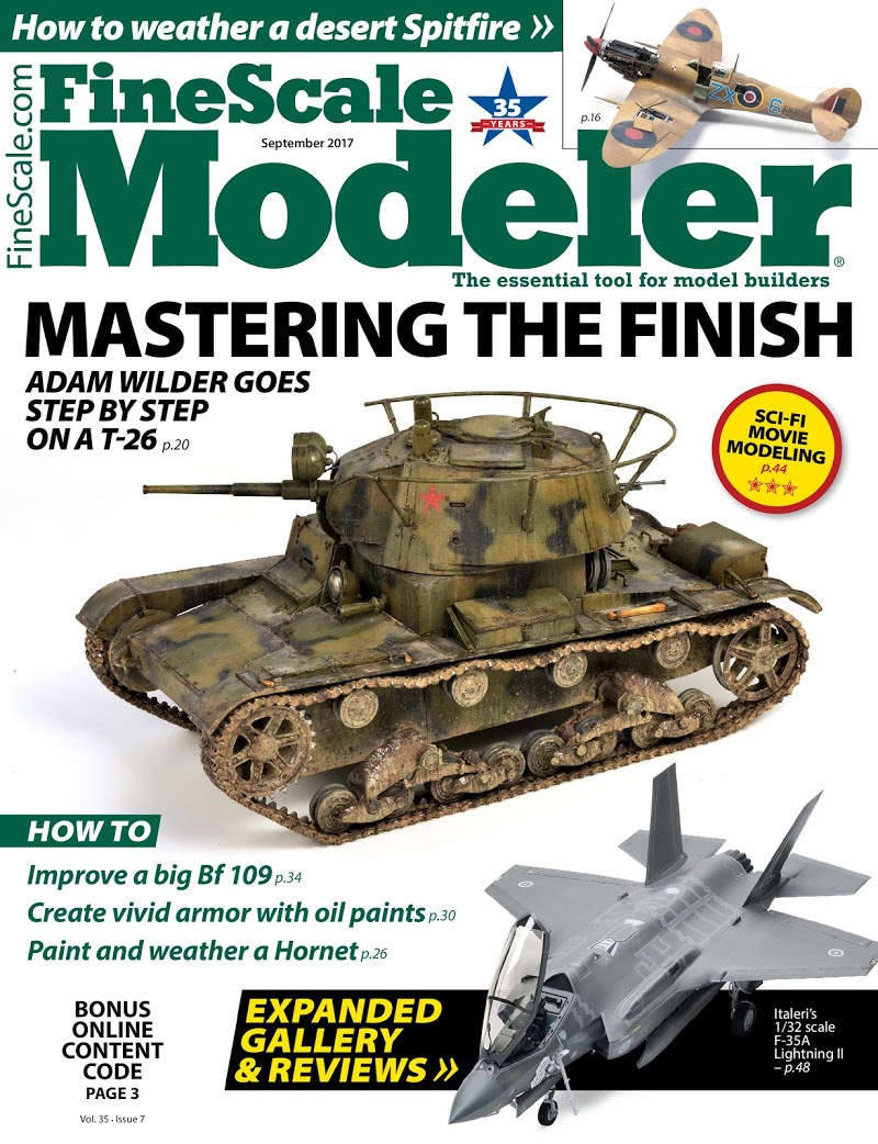Finescale-Modeler September 01, 2017 Issue Cover