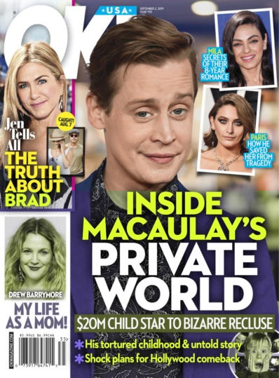 Ok! September 02, 2019 Issue Cover