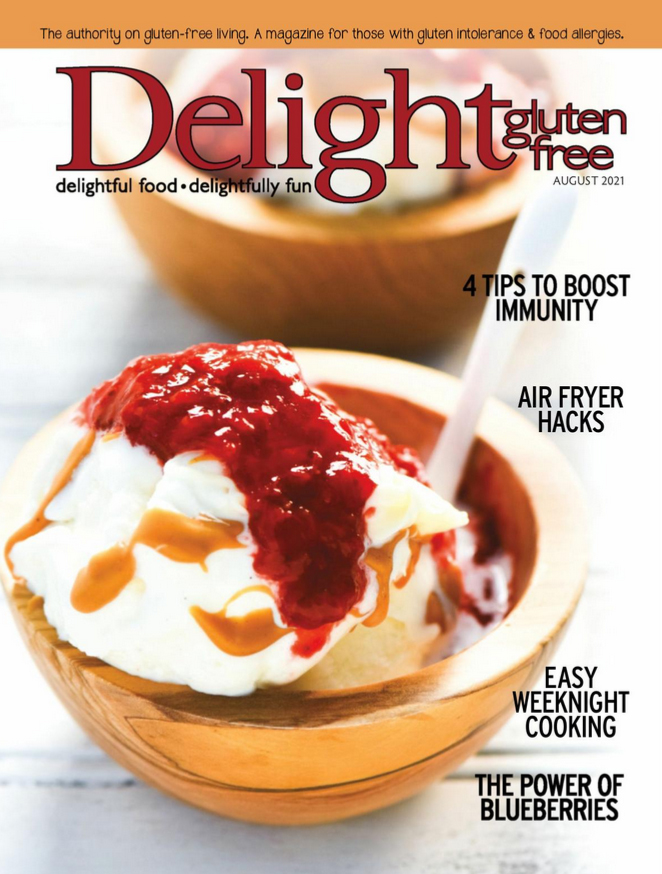 Delight-Gluten-Free August 01, 2021 Issue Cover