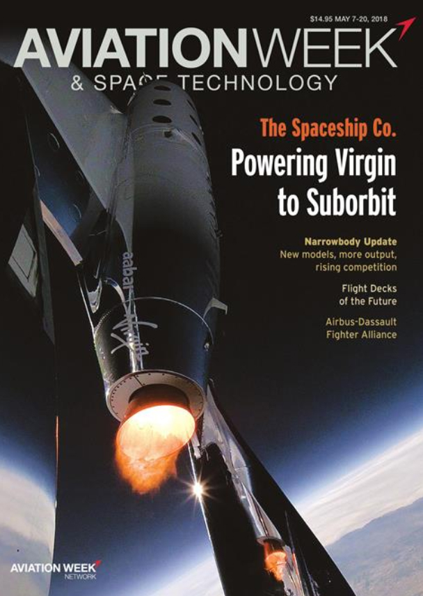 Aviation-Week-and-Space-Technology May 07, 2018 Issue Cover