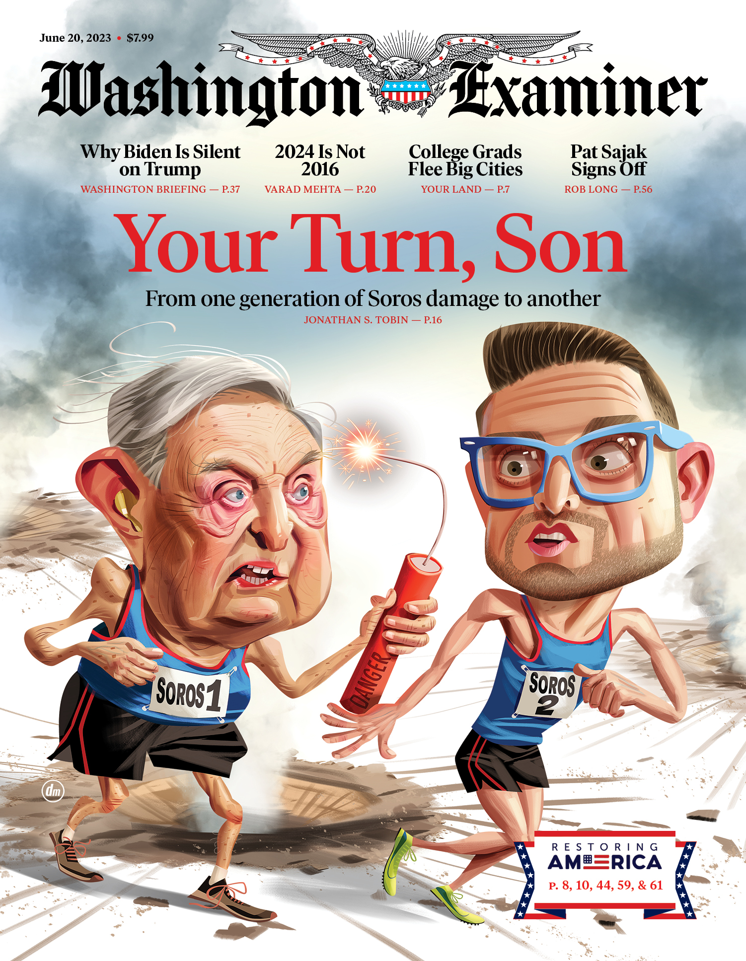 Washington-Examiner June 20, 2023 Issue Cover